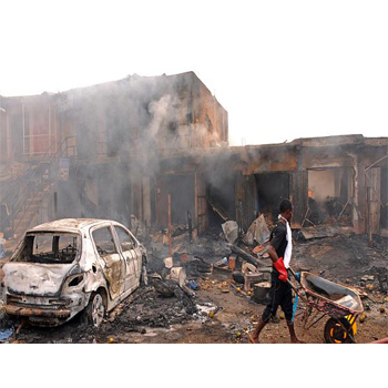 118 killed in Nigeria bombings, Boko Haram prime suspect